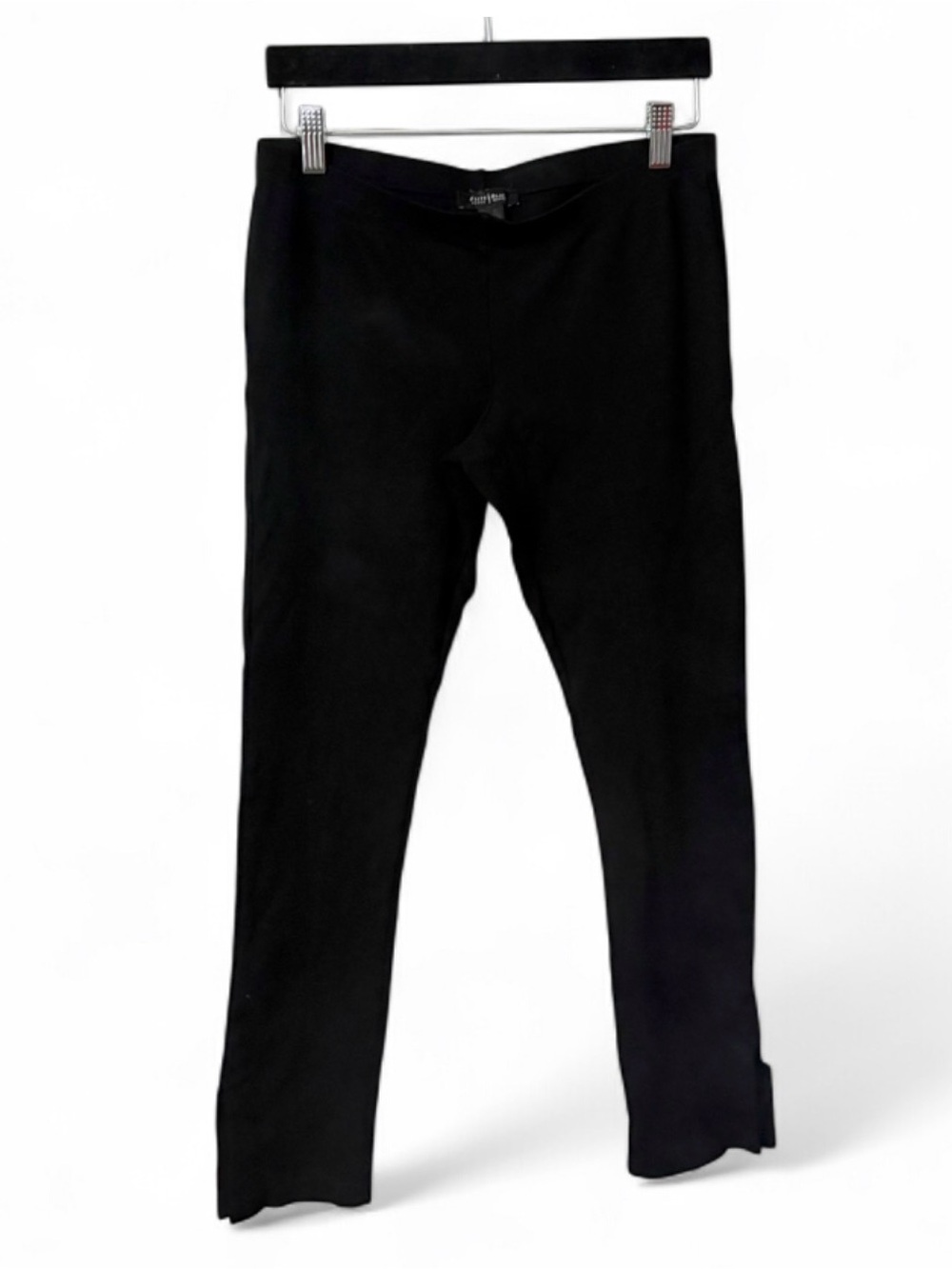White House Black Market Black Stretch Ankle Capri Cropped Work Pants Size S